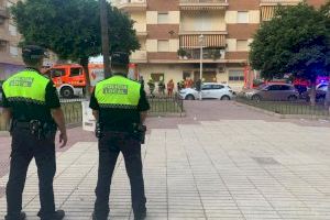 La ràpida actuació de la Policia Local de Sueca i els serveis d'emergència de Sueca evita greus conseqüències en un incendi