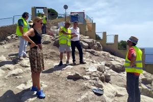 Las excavaciones en el Tossal afloran nuevas estructuras, un bastión, terrazas y edificaciones junto a la muralla