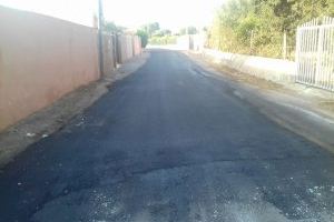 Limpieza de caminos a punto para la Romería del Salvador en Onda