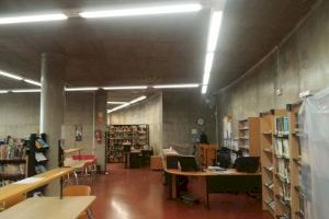El Ayuntamiento renueva las luminarias de la Cova Gran para mejorar la eficiencia energética del edificio
