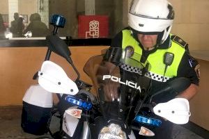 La Policía Local de Alicante pone a prueba las motos eléctricas y comienza a patrullar hoy con un prototipo Zero DSR