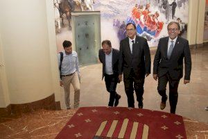 José Martí y Vicent Soler se comprometen a duplicar esfuerzos contra la despoblación y captar fondos europeos para Castellón - (foto 2)