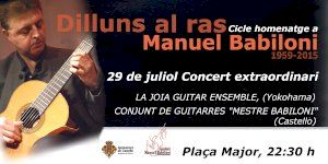 El concierto extraordinario “Mestre Babiloni” cierra este lunes el ciclo de música “Dilluns al ras” - (foto 2)