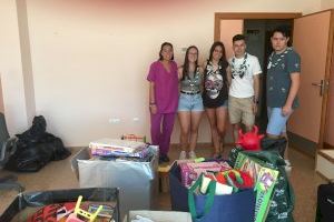 Recogida de juguetes y libros del Grupo Scout Espadà para el Centro de Desarrollo Infantil y Atención Temprana de Afanias Castellón