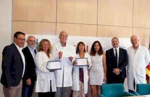 El Hospital General de València recibe el Sello de calidad en información al paciente con cáncer de mama