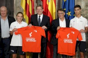 Ximo Puig agradece a las selecciones juveniles de pilota haber “hecho historia” con su “triunfo” en el pasado Campeonato Europeo