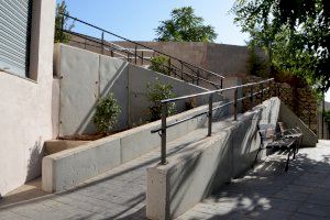 Bocairent elimina barreres arquitectòniques en el carrer de les Germanies