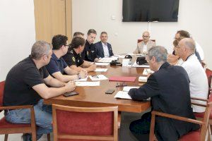 El Alcalde de Alaquàs y el subdelegado del gobierno se reúnen para coordinar, en materia de seguridad, las fiestas locales 2019