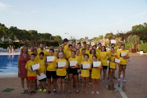 El Club Natación Aquarium Aspe cierra la temporada con un acto de clausura