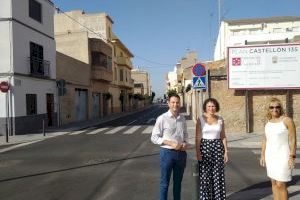 La Diputació de Castelló inverteix 150.000 euros per a eliminar els problemes d'accessibilitat i d'inseguretat viària  del carrer Sant Lluís d'Almassora