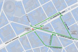 Movilidad Sostenible mejora los itinerarios de las grandes vías con Russafa - (foto 2)