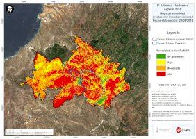 La Conselleria de Agricultura y Transición Ecológica colabora en la extinción del incendio de Gran Canarias