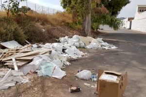 El PP denuncia la imagen insalubre que presentan las  inmediaciones del cementerio San José