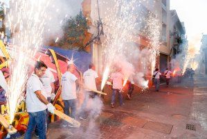 La passejà de la Virgen de los Ángeles y del Cristo de la Fe, preludio de los días grandes de las Fiestas Patronales de Mislata