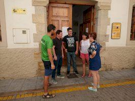 El diputat provincial Ignasi Garcia felicita Vistabella pel projecte pilot de recollida selectiva de residus domèstics