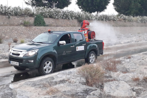 Alicante refuerza la fumigación contra los mosquitos tras los últimos episodios de lluvias