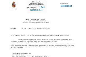 Mulet: "El Govern evita abordar el problema específic de finançament valencià" - (foto 2)