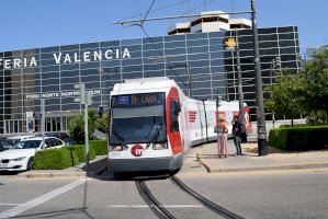 La Generalitat facilita el desplazamiento en tranvía a Feria Valencia con motivo de Efic Congress