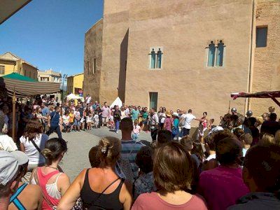 Riba-roja fusiona el arte del bailarín José Huertas con la cultura visigoda en el homenaje al Dux Tebdemir y Teodora