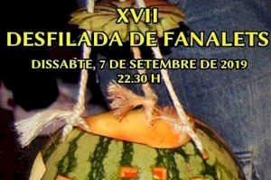 El desfile de 'Fanalets' iluminará Burriana la víspera de la Misericòrdia