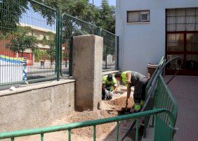 San Vicente pone a punto los centros escolares para el nuevo curso