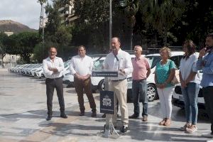 El Ayuntamiento de Orihuela renueva su flota de parque móvil con la incorporación de 29 nuevos vehículos