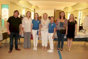 Inaugurada la exposición de pintura y bolillos de las alumnas del Centro de Formación de Caixa Rural de Burriana - (foto 5)