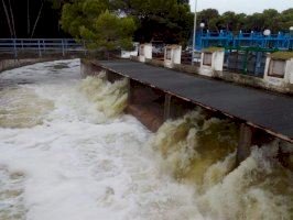 Activen les 15 bombes de desguàs de l'Albufera per a evitar danys en els arrossars davant el temporal