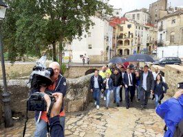 Ximo Puig ofrece la ayuda de la Generalitat para recuperar lo antes posible la normalidad en las localidades afectadas por las lluvias