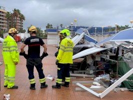 Rescatan a seis personas atrapadas por la lluvia en Alicante