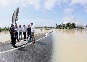 Carlos Mazón: “La prioridad es evacuar a la población de la Vega Baja que pueda verse afectada por un posible desbordamiento del embalse de Santomera”