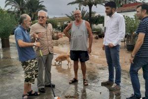 El Grupo Municipal Popular hace un seguimiento intensivo  de las incidencias del temporal y visita las pedanías como zonas más afectadas