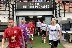 La Nucía consigue un valioso punto ante el Valencia “B” con 10 jugadores