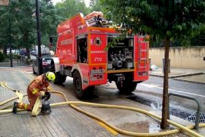 El Consorci Provincial de Bombers de València es bolca amb la gota freda