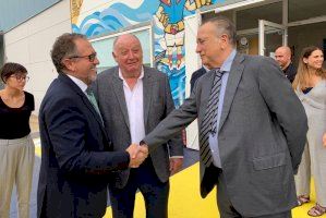 José Martí assisteix a la inauguració de l’ampliació del centre de rehabilitació infantil de ‘Creixem’ a Vinaròs