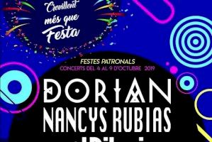 Dorian y Nancys Rubias cabezas de cartel de la Barraca Municipal crevillentina