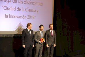 El Alcalde de Paterna recoge la distinción de Ciudad de la Ciencia y la Innovación