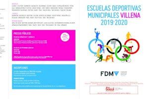 Disponible la nueva programación de las Escuelas Deportivas Municipales