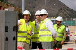 El presidente de Iberdrola visita a los trabajadores de la compañía y agradece el esfuerzo realizado durante el temporal