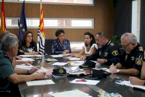 La Junta Local de Seguridad se reúne en Onda para coordinar el dispositivo en Fira de Sant Miquel y Fira d’Onda