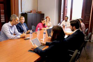 El alcalde de Sagunto se reúne con consultores del proyecto ‘Invest in Cities’