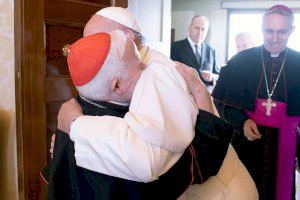 El Cardenal Cañizares y sus condiscípulos valencianos celebran con el Papa Francisco su 50 Aniversario de ordenación sacerdotal