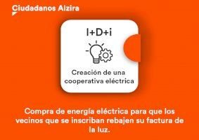 El pleno aprueba la moción de Cs para crear una entidad que funcione como una cooperativa eléctrica en Alzira