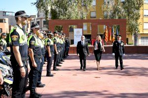 Benlloch reitera su compromiso con la mejora de la plantilla de Policía Local y agradece su “esfuerzo” para garantizar la convivencia