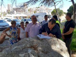 Urbanismo firma el acta de inicio de la obras del nuevo paseo marítimo de la Cala de la Vila Joiosa