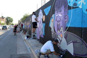 3 grans murals resultat de la IV edició del RFT a Rafelbunyol