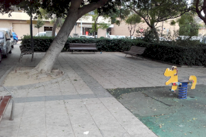 Comencen les obres de la segona fase de remodelació del Jardí Mossen Cuenca-Marino Villamil de Pinedo