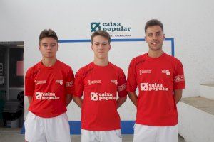 Carlos d'Alfarp, Guillem d'Alginet i Oscar de la Pobla de Vallbona primers finalistes de la V Lliga promeses Caixa Popular