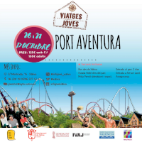 La Regidoria de Joventut  de Xàtiva organitza un viatge a Port Aventura