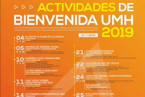 Arrancan las actividades de bienvenida del curso académico 2019/2020 de la UMH